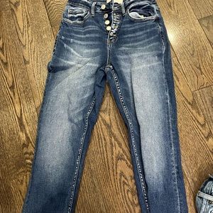 Vervet Skinny Jean - Dark Blue - SIZE 24